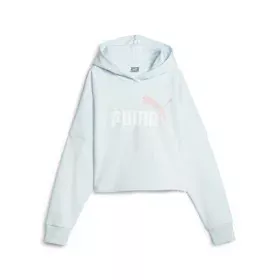 Children’s Sweatshirt Puma Ess Logo Croppedo White by Puma, Boys - Ref: S64121620, Price: 40,01 €, Discount: %