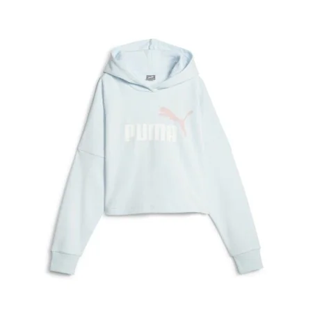 Kinder-Sweatshirt Puma Ess Logo Croppedo Weiß von Puma, Junge - Ref: S64121620, Preis: 40,01 €, Rabatt: %