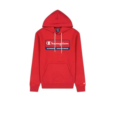 Men’s Hoodie Champion Legacy Red by Champion, Men - Ref: S64121636, Price: 51,85 €, Discount: %