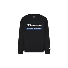 Men’s Sweatshirt without Hood Champion Legacy Black by Champion, Men - Ref: S64121637, Price: 38,66 €, Discount: %