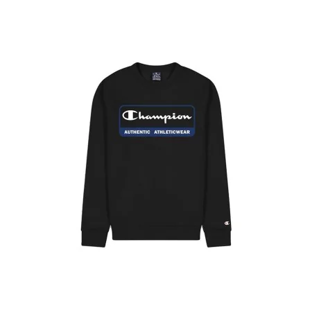 Men’s Sweatshirt without Hood Champion Legacy Black by Champion, Men - Ref: S64121637, Price: 38,66 €, Discount: %