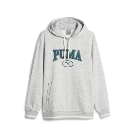 Sweat à capuche homme Puma Squad Fl Gris clair de Puma, Homme - Réf : S64121646, Prix : 47,72 €, Remise : %