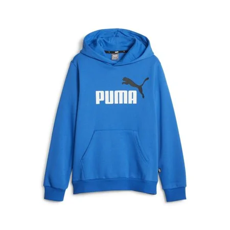 Sweat-shirt Enfant Puma Ess+ 2 Col Big Logo Bleu de Puma, Garçon - Réf : S64121650, Prix : 36,01 €, Remise : %