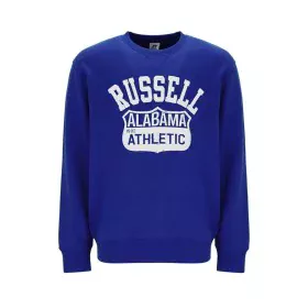 Men’s Sweatshirt without Hood Russell Athletic State Blue by Russell Athletic, Men - Ref: S64121661, Price: 40,92 €, Discount: %