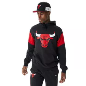 Unisex Hoodie New Era NBA Colour Insert Chicago Bulls Black by New Era, Men - Ref: S64121668, Price: 70,43 €, Discount: %