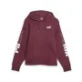 Sudadera con Capucha Mujer Puma Power Colorblock Rojo Oscuro de Puma, Mujer - Ref: S64121674, Precio: 53,32 €, Descuento: %