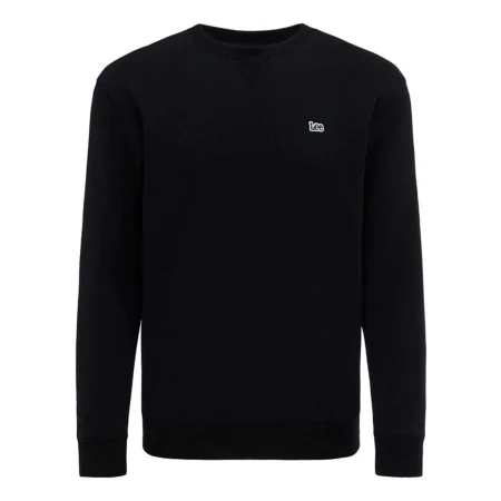 Men’s Sweatshirt without Hood Lee Plain Crew Black by Lee, Men - Ref: S64121691, Price: 51,92 €, Discount: %