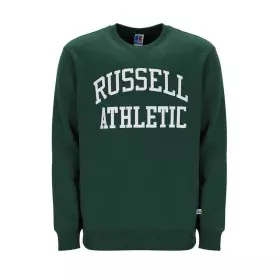 Felpa senza Cappuccio Uomo Russell Athletic Iconic Verde di Russell Athletic, Uomo - Rif: S64121697, Prezzo: 70,34 €, Sconto: %