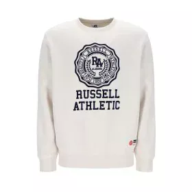 Men’s Sweatshirt without Hood Russell Athletic Ath Rose White by Russell Athletic, Men - Ref: S64121702, Price: 49,27 €, Disc...