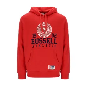 Men’s Hoodie Russell Athletic Ath 1902 Red by Russell Athletic, Men - Ref: S64121703, Price: 55,30 €, Discount: %