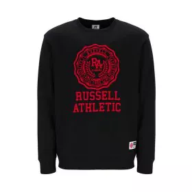 Sweat sans capuche homme Russell Athletic Ath Rose Noir de Russell Athletic, Homme - Réf : S64121704, Prix : 51,62 €, Remise : %