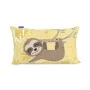 Capa de travesseiro HappyFriday Moshi Moshi Happy Sloth Multicolor 50 x 30 cm de HappyFriday, Capas - Ref: D1612709, Preço: 7...