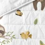 Bedspread (quilt) HappyFriday Moshi Moshi Multicolour 200 x 260 cm Lazy bear by HappyFriday, Patchwork Quilts & Coverlets - R...