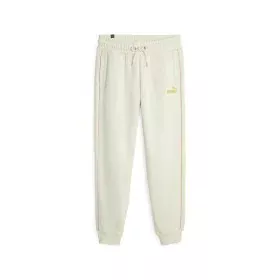 Pantalon de sport long Puma Ess+ Minimal Gold Beige Femme de Puma, Femme - Réf : S64121722, Prix : 52,50 €, Remise : %