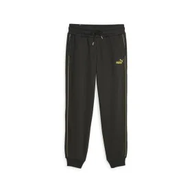 Long Sports Trousers Puma Ess+ Minimal Gold Black Lady by Puma, Women - Ref: S64121729, Price: 52,50 €, Discount: %