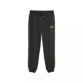 Pantalón Largo Deportivo Puma Ess+ Minimal Gold Negro Mujer de Puma, Mujer - Ref: S64121729, Precio: 52,50 €, Descuento: %