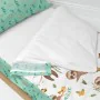 Quilt Cover without Filling HappyFriday Moshi Moshi Happy sloth Multicolour 90 x 200 cm by HappyFriday, Slumber Bags - Ref: D...