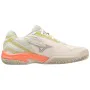 Chaussures de Padel pour Adultes Mizuno Break Shot 4 CC Blanc de Mizuno, Baskets - Réf : S64122032, Prix : 63,61 €, Remise : %