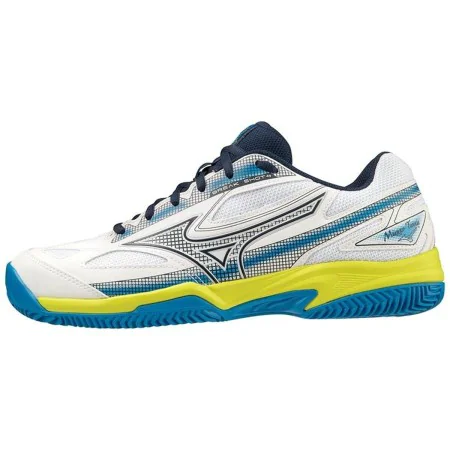 Chaussures de Padel pour Adultes Mizuno Break Shot 4 CC Blanc de Mizuno, Baskets - Réf : S64122033, Prix : 67,35 €, Remise : %