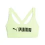 Sujetador Deportivo Puma Mid Impact fit Verde limón Amarillo de Puma, Mujer - Ref: S64122179, Precio: 33,23 €, Descuento: %