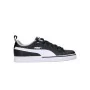 Chaussures de Sport pour Enfants Puma Break Point Vul Blanc/Noir de Puma, Baskets - Réf : S64122261, Prix : 35,80 €, Remise : %