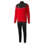 Fato de Treino para Adultos Puma Individualrise Track Preto/Vermelho de Puma, Homem - Ref: S64122352, Preço: 57,06 €, Descont...