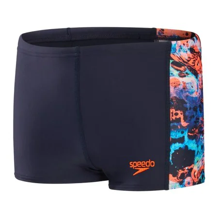 Children’s Bathing Costume Speedo Allover Panel Black by Speedo, Swimwear - Ref: S64122488, Price: 25,33 €, Discount: %