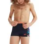 Children’s Bathing Costume Speedo Allover Panel Black by Speedo, Swimwear - Ref: S64122488, Price: 25,33 €, Discount: %