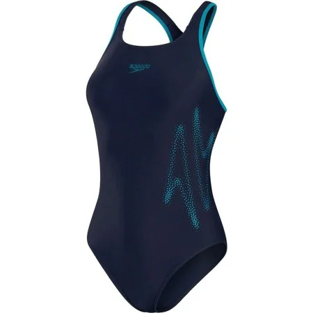 Costume da Bagno Donna Speedo HyperBoom Blu scuro di Speedo, Abbigliamento da bagno - Rif: S64122508, Prezzo: 47,40 €, Sconto: %