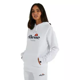 Sudadera con Capucha Mujer Ellesse Ascellare Blanco de Ellesse, Mujer - Ref: S64122759, Precio: 49,32 €, Descuento: %