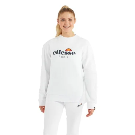 Women’s Sweatshirt without Hood Ellesse Pareggio White by Ellesse, Women - Ref: S64122760, Price: 41,73 €, Discount: %