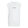 Camiseta para Hombre sin Mangas Jack & Jones Jovesterbro Blanco de Jack & Jones, Hombre - Ref: S64123220, Precio: 12,22 €, De...