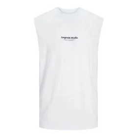 Men's Sleeveless T-shirt Jack & Jones Jovesterbro White by Jack & Jones, Men - Ref: S64123220, Price: 12,22 €, Discount: %