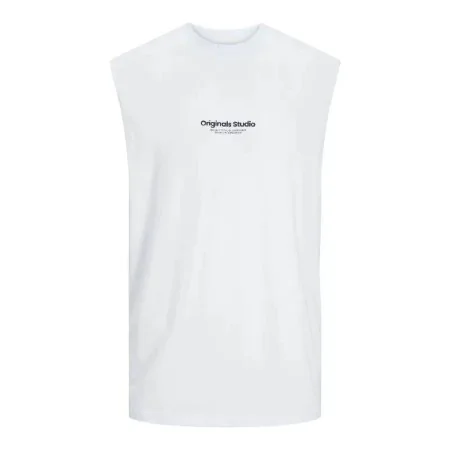 T-Shirt para Homem sem Mangas Jack & Jones Jovesterbro Branco de Jack & Jones, Homem - Ref: S64123220, Preço: 12,22 €, Descon...