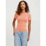 T-shirt à manches courtes femme Jack & Jones Jxfrankie Wash Ss Corail de Jack & Jones, Femme - Réf : S64123222, Prix : 18,16 ...