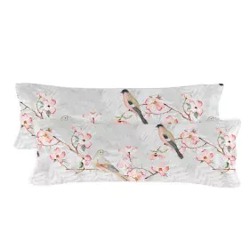 Pillowcase HappyFriday Ohara Multicolour 45 x 110 cm (2 Units) by HappyFriday, Sheets and pillowcases - Ref: D1612845, Price:...