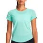 Camiseta de Manga Corta Mujer Under Armour Streaker Ss Aguamarina de Under Armour, Mujer - Ref: S64123730, Precio: 32,29 €, D...