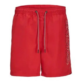 Fato de Banho Infantil Jack & Jones Double Logo Ly Sn Mni Vermelho de Jack & Jones, Roupa de banho - Ref: S64123742, Preço: 1...