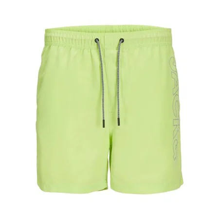 Fato de Banho Infantil Jack & Jones Jjswim Double Logo Ly Verde Claro de Jack & Jones, Roupa de banho - Ref: S64123745, Preço...