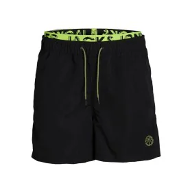 Costume da Bagno per Bambini Jack & Jones Jjswim Db Wb Neon Nero di Jack & Jones, Abbigliamento da bagno - Rif: S64123746, Pr...