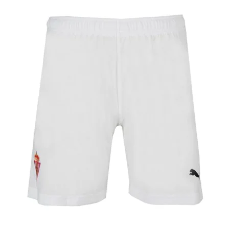 Sports Shorts Puma Real Sporting de Gijón White Men by Puma, Men - Ref: S64123762, Price: 15,68 €, Discount: %