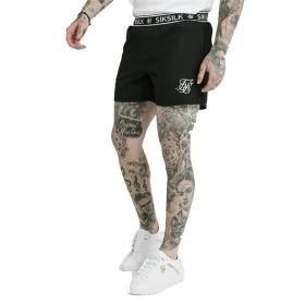 Short de Sport pour Homme SikSilk Standard Noir de SikSilk, Homme - Réf : S64123765, Prix : 58,60 €, Remise : %