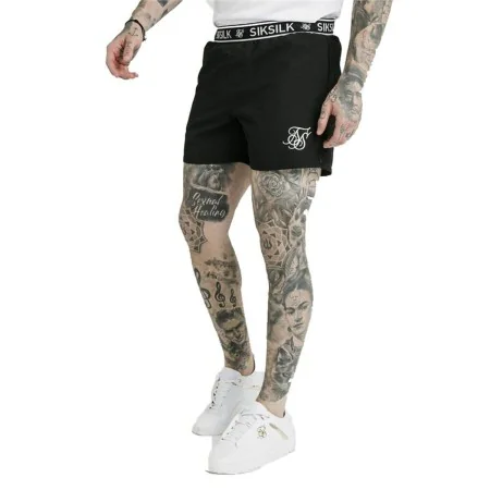 Men's Sports Shorts SikSilk Standard Black by SikSilk, Men - Ref: S64123765, Price: 58,60 €, Discount: %