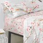 Drap housse HappyFriday Ohara Multicouleur 160 x 200 x 32 cm de HappyFriday, Draps et taies d'oreiller - Réf : D1612853, Prix...