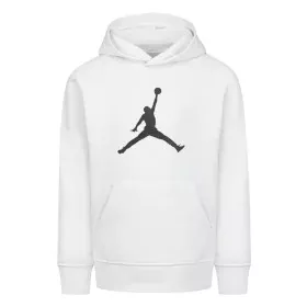 Felpa con Cappuccio Bambino Nike Jordan Jumpman Logo Bianco di Nike, Bambino - Rif: S64123796, Prezzo: 34,73 €, Sconto: %