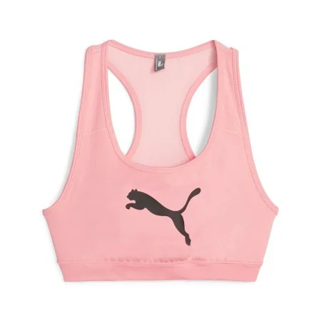 Sports Bra Puma Mid Impact 4Keeps Pink by Puma, Women - Ref: S64123835, Price: 26,41 €, Discount: %