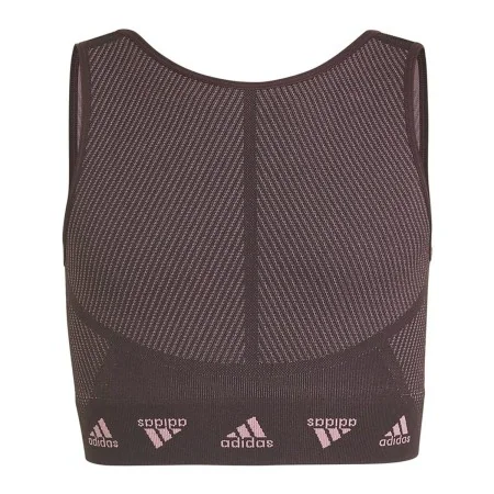 Sujetador Deportivo Adidas Aeroknit Seamless Granate Rojo Oscuro de Adidas, Niña - Ref: S64123845, Precio: 21,71 €, Descuento: %