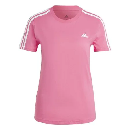 Maglia a Maniche Corte Donna Adidas 3 stripes Rosa di Adidas, Donna - Rif: S64126811, Prezzo: 17,79 €, Sconto: %