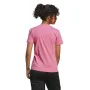 Camisola de Manga Curta Mulher Adidas 3 stripes Cor de Rosa de Adidas, Mulher - Ref: S64126811, Preço: 17,79 €, Desconto: %