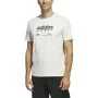 Camiseta de Manga Corta Hombre Adidas Lounge Blanco de Adidas, Hombre - Ref: S64126831, Precio: 31,73 €, Descuento: %